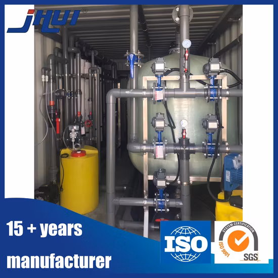 Underground Compact Container Integration Compact Container Integration Mini Water Filtration UF System