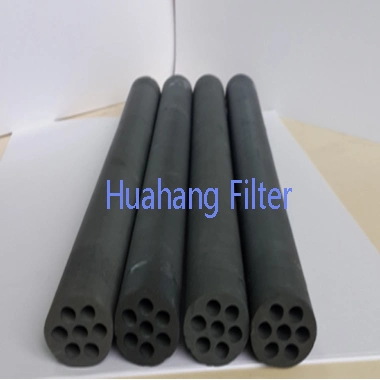 40mm diameter Silicon Carbide Ceramic Membrane SIC Membrane length 1200