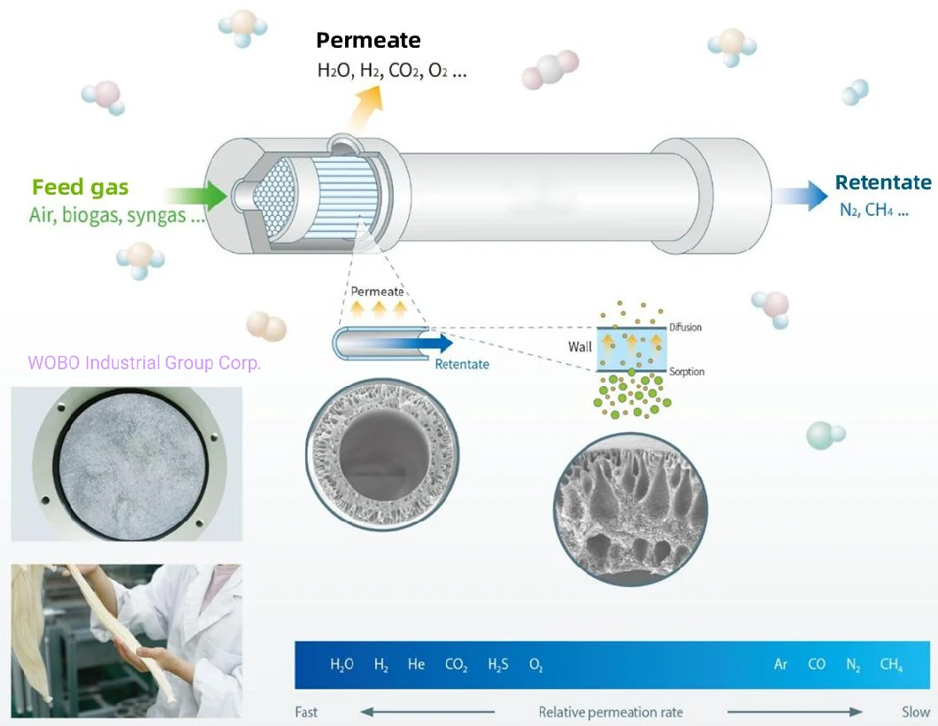 Professional Customized Product Membrane Oxygen Generator for Ceramic Kiln