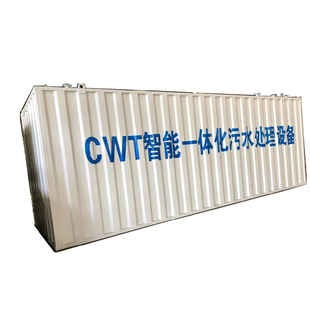 Container Sewage Treatment Plant Mbr Wastewater Treatment